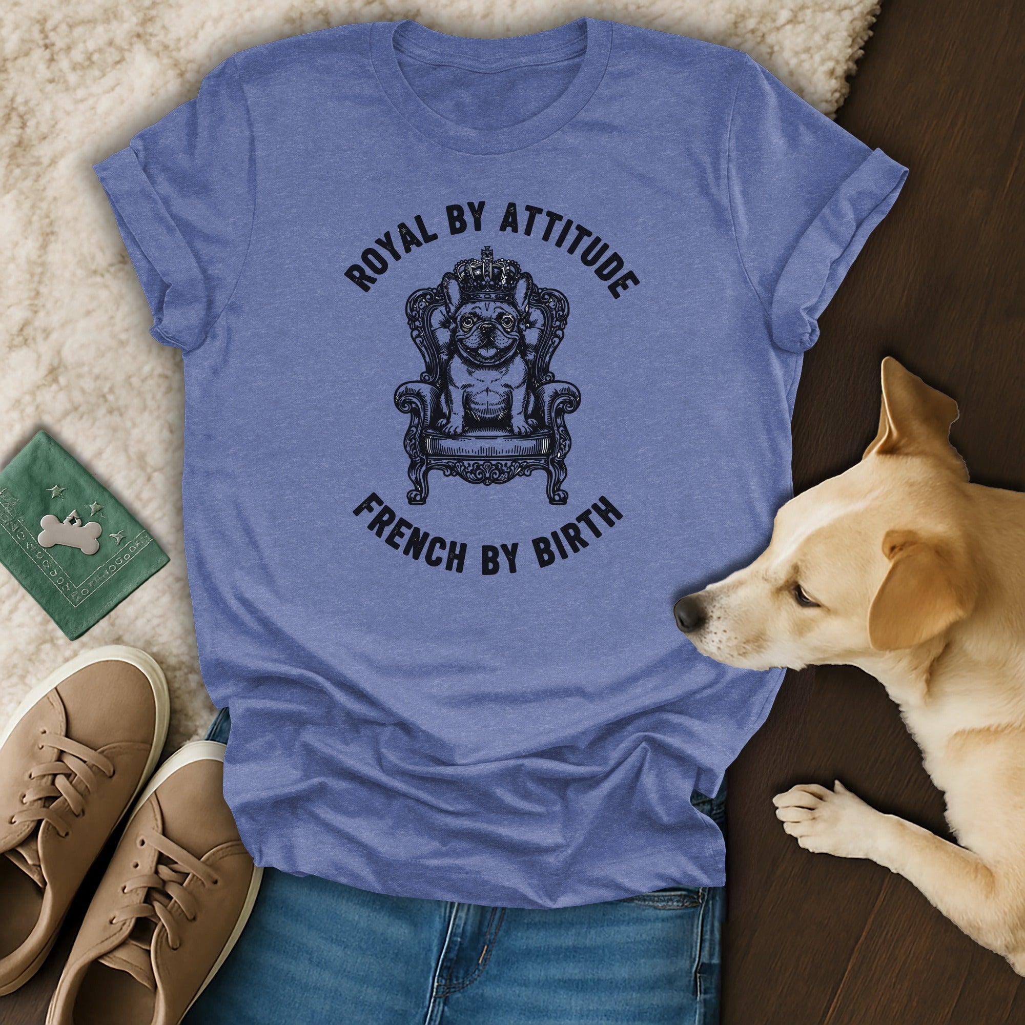 Royal By Attitude French By Birth Graphic Tee