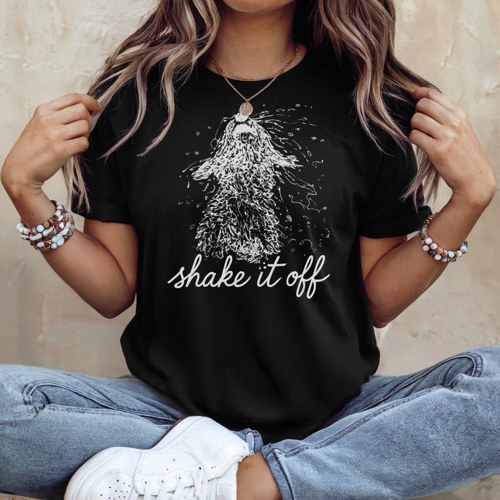 Black Dog Shake Graphic Design Shake It Off product type