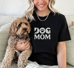 Dog Mom Graphic Tee for Dog Lovers