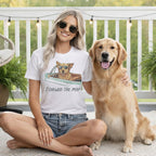 I Chewed The Map Shirt Funny Dog Graphic Tee Shirt