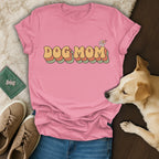 Retro Dog Mom Graphic T-Shirt 🐾