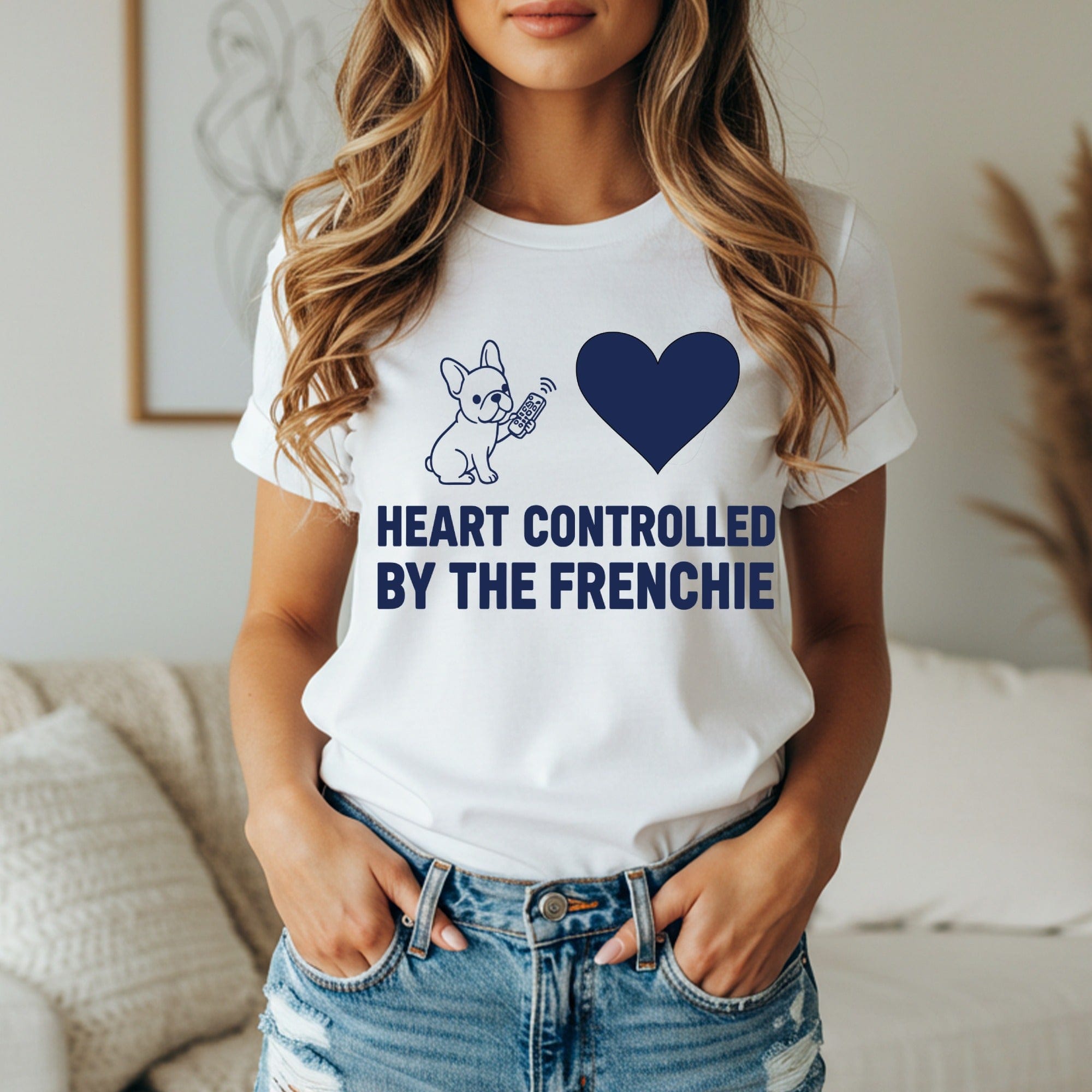 Heart Controlled Frenchie T-Shirt 💙