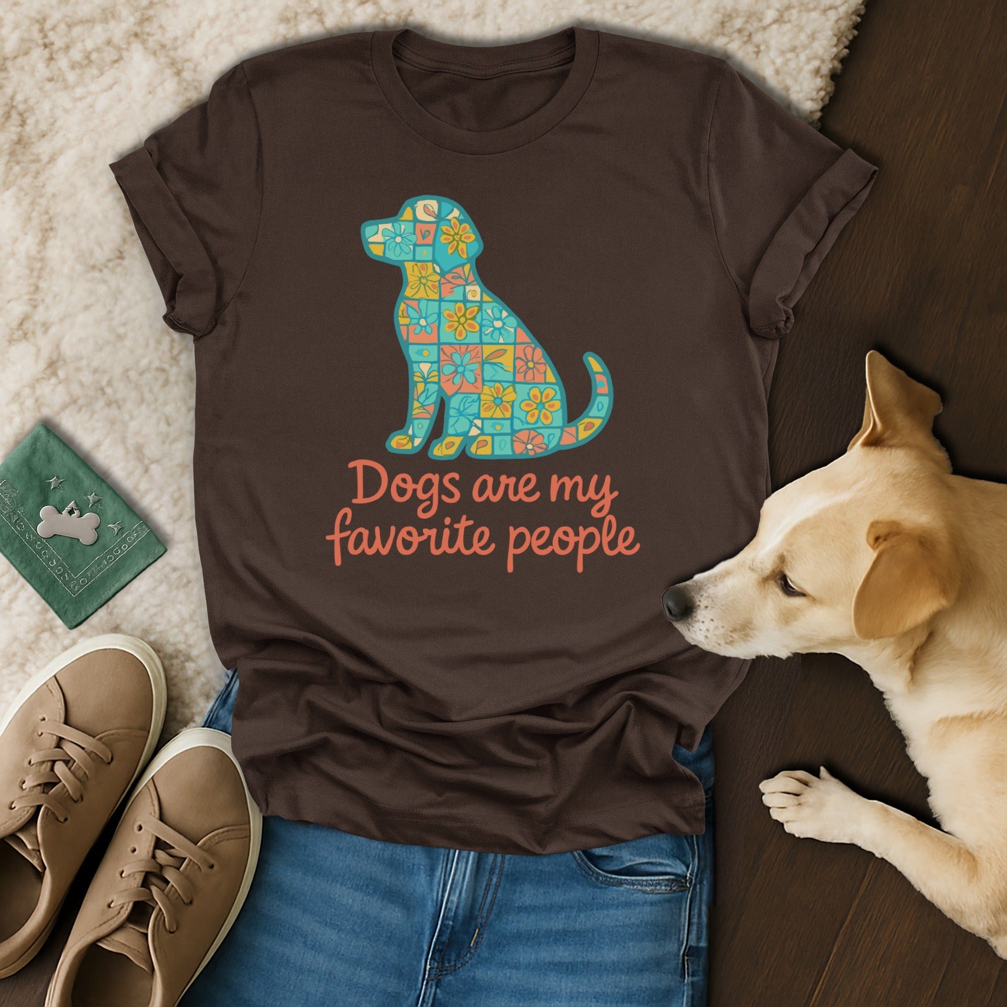 Dogs Are My Favorite People Graphic Tee