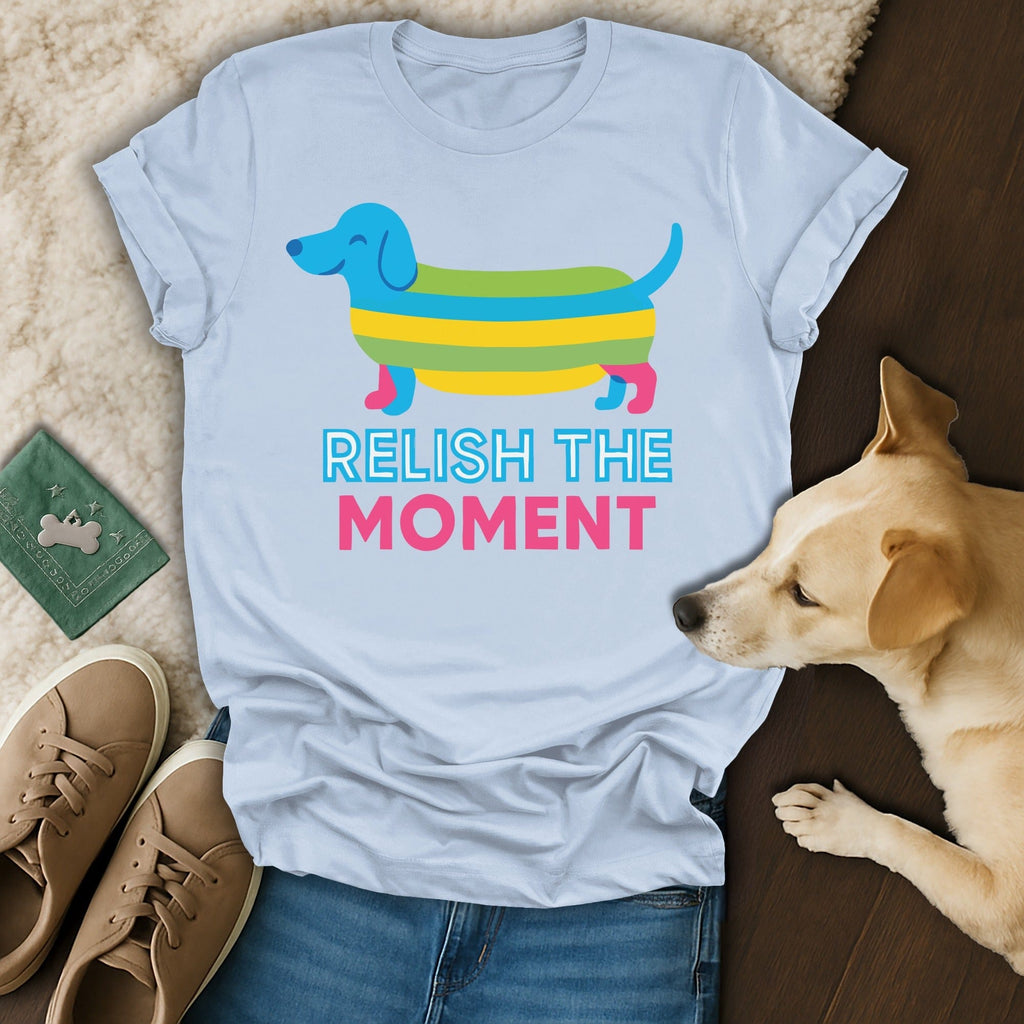 Relish the Moment Colorful Dachshund T-shirt