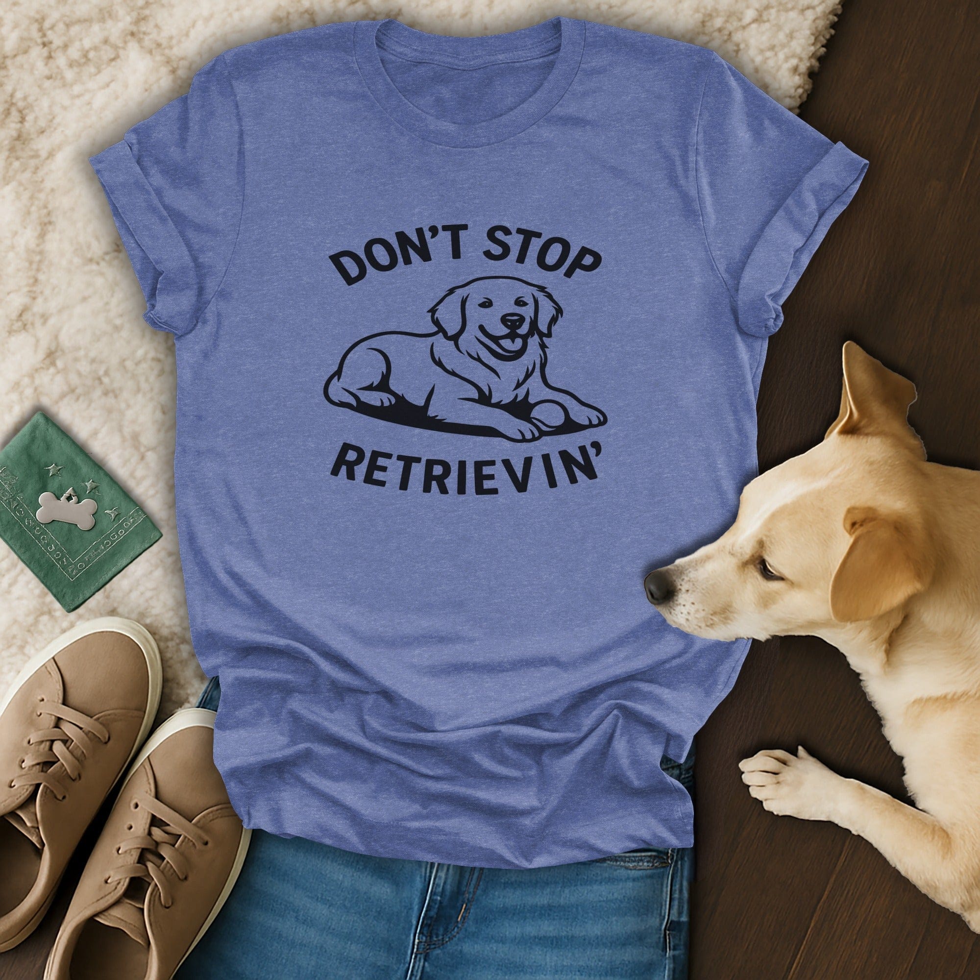 Don't Stop Retrievin' Graphic Tee product