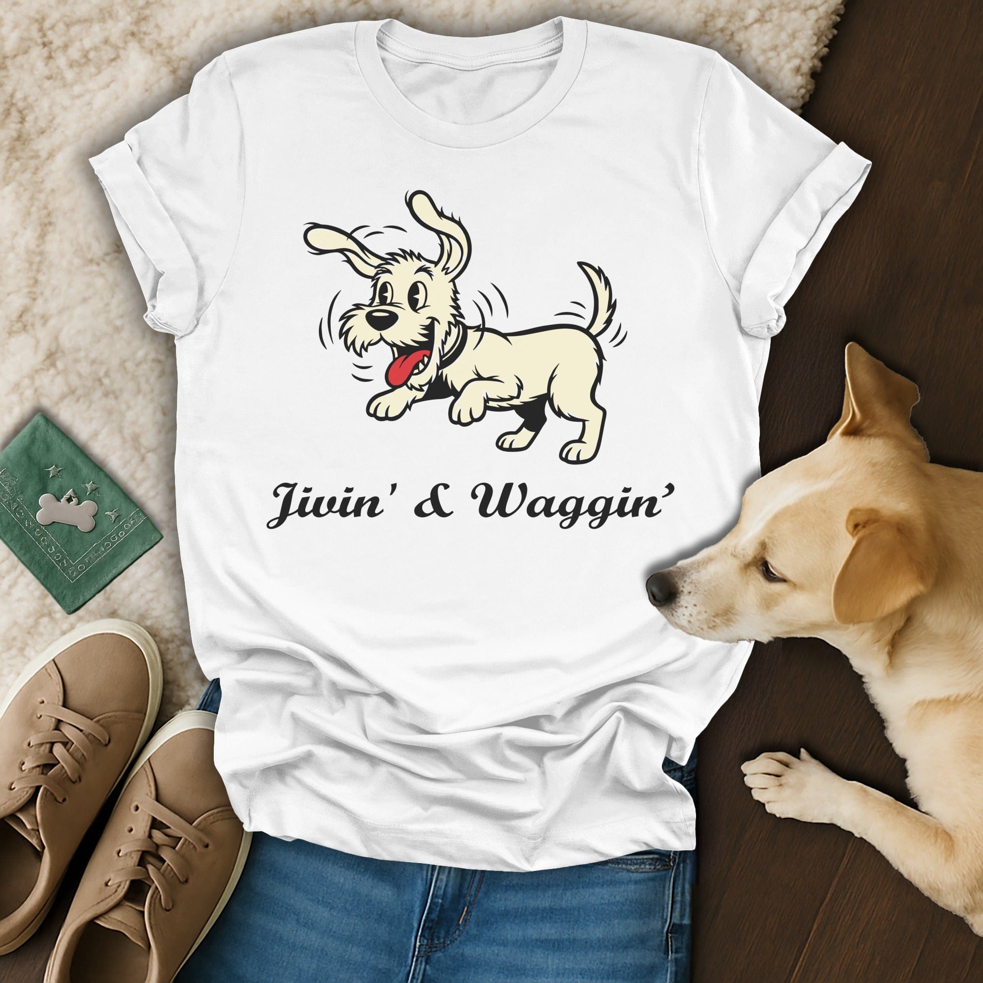 Jivin' & Waggin' Retro T-Shirt 🐶