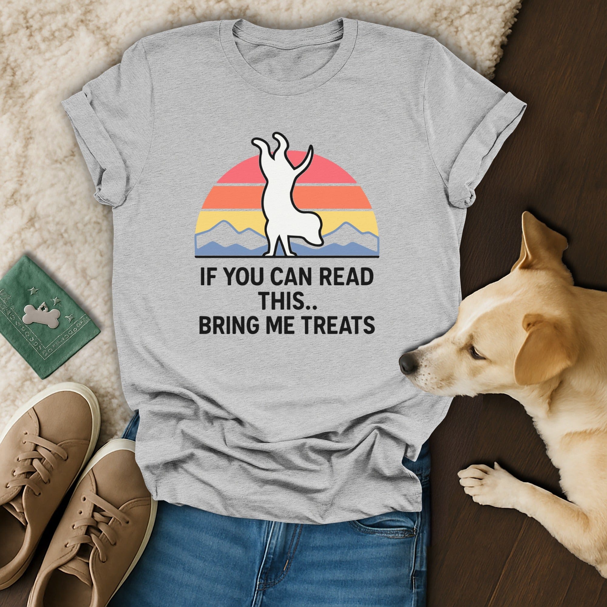 If You Can Read This Bring Me Treats T-shirt