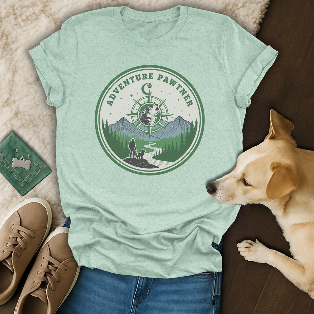 Adventure Pawtner Graphic Tee for Outdoor Enthusiasts