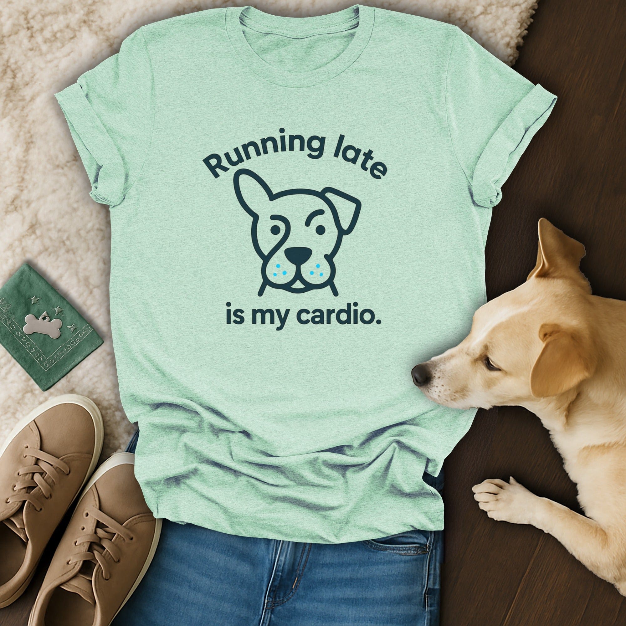 Running Late Is My Cardio Graphic Tee