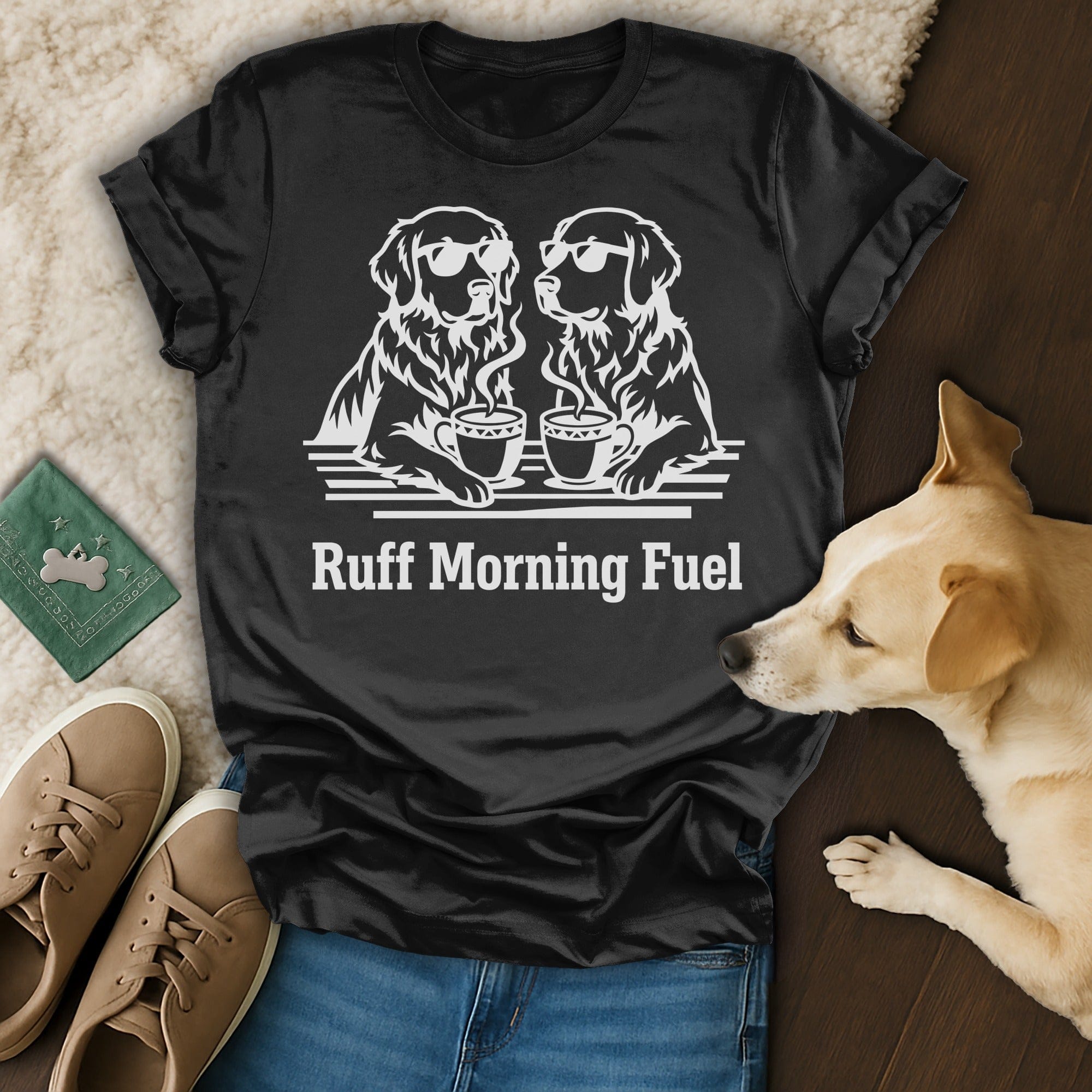Ruff Morning Fuel Dogs Coffee Sunglasses Design product type