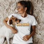 Retro Dog Mom Graphic T-Shirt 🐾