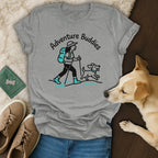 Adventure Buddies Hiking and Dog Lover Apparel