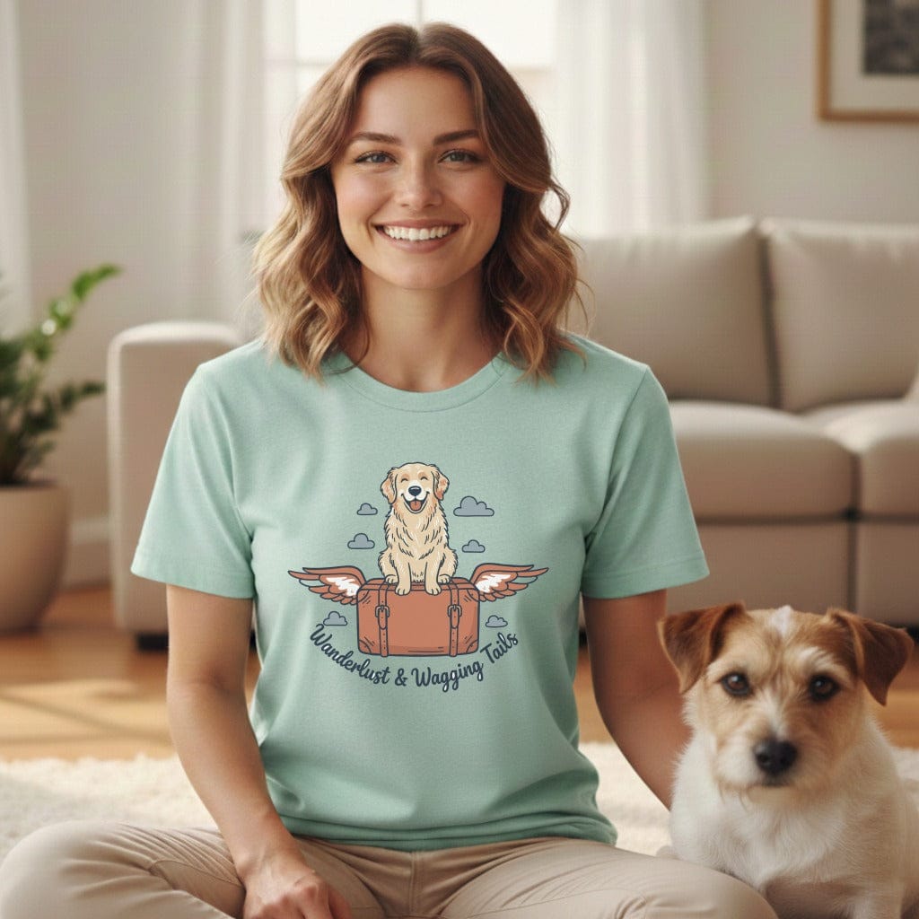 Dog Travel Adventure T-Shirt ✈️