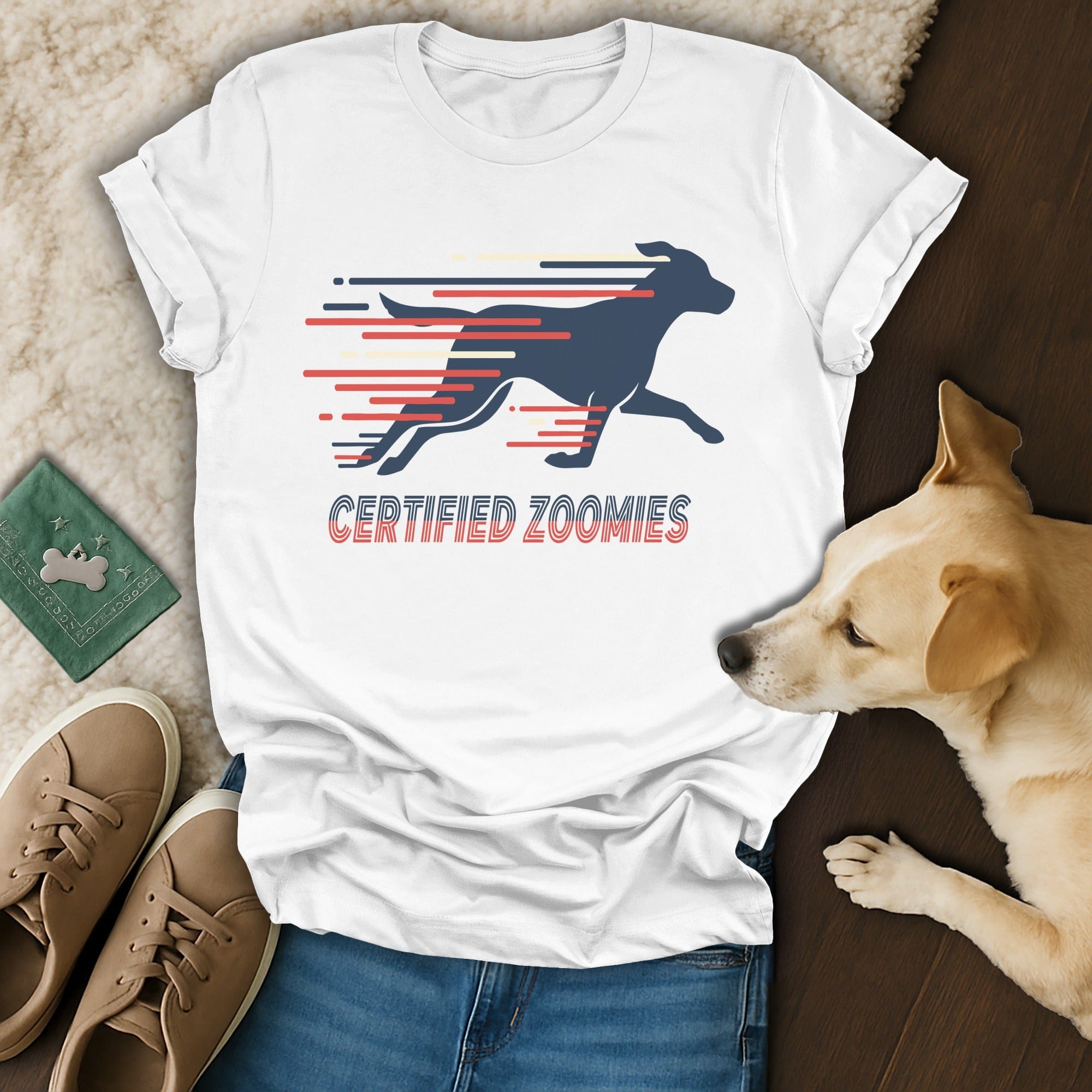 Certified Zoomies Graphic Dog Lover Shirt