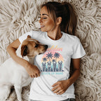 Golden State of Mind Dog Print T-Shirt