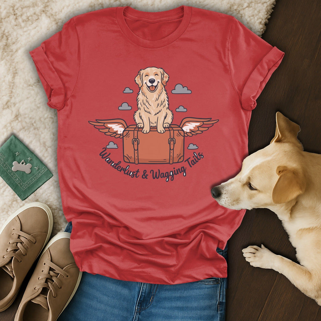 Dog Travel Adventure T-Shirt ✈️