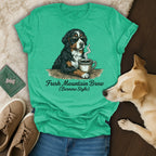 Bernese Mountain Dog Fresh Mountain Brew t-shirt product type

Bernese Mountain Dog, Dog coffee, Fresh Mountain Brew, Bernese Style, Dog sunglasses, Cool dog, Pet apparel, Animal lover, Coffee lover, T-shirt design, Graphic tee, Dog owner, Puppy design, Unique shirt, Funny dog tee, Bernese gift, Green t-shirt, Casual top, Cute animal, Dog breed tee