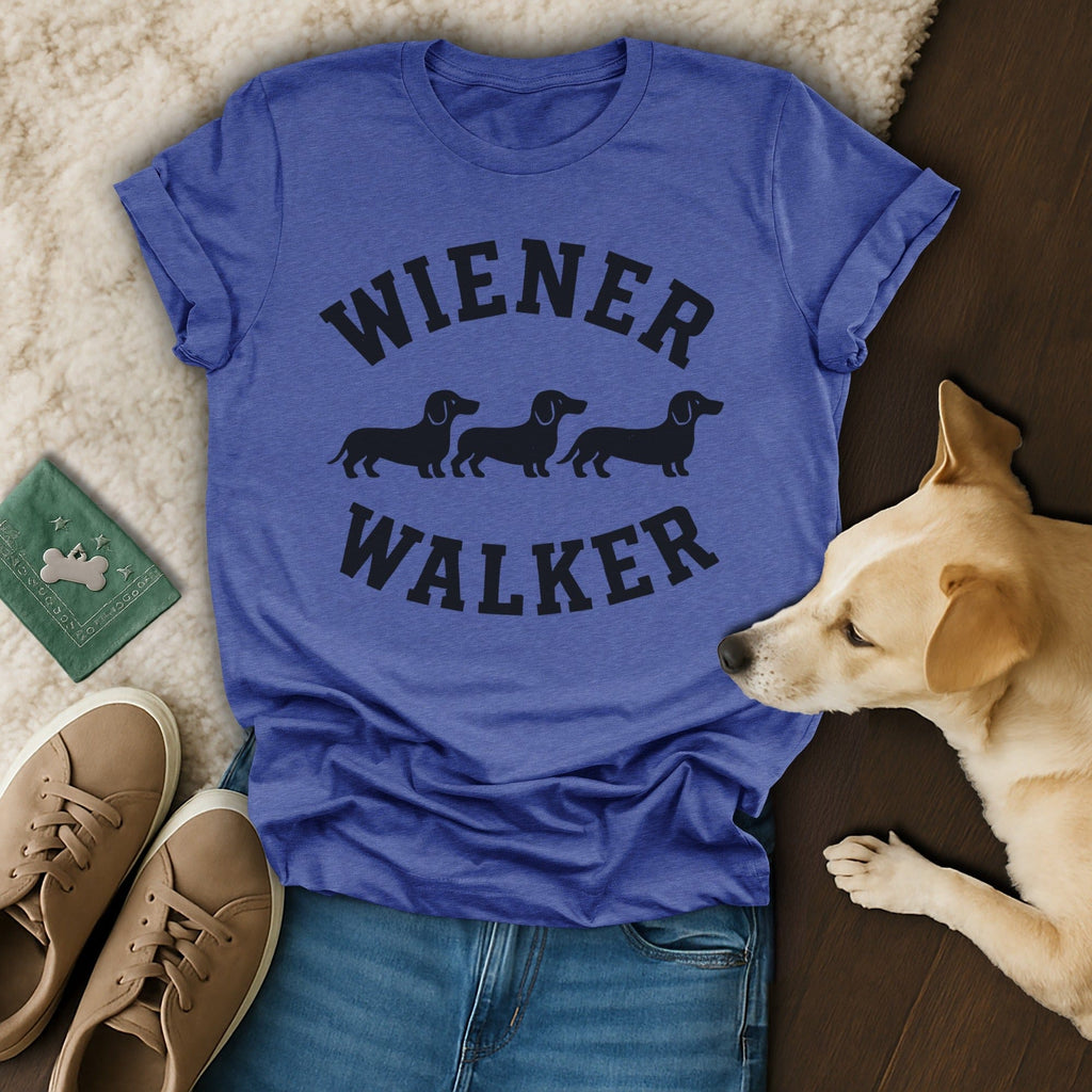 Wiener Walker Shirt for Dachshund Dog Lovers