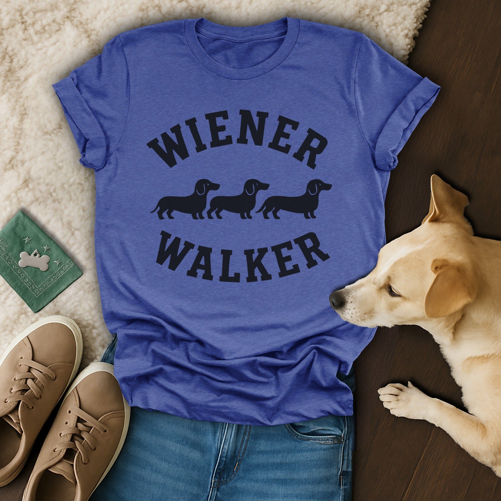 Wiener Walker Shirt for Dachshund Dog Lovers