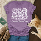 Three Doodle Dogs Coffee Sunglasses Brew Crew design product type
Doodle, Brew Crew, Dogs, Coffee, Sunglasses, Dog Lovers, Puppy, Pet Lover, Goldendoodle, Labradoodle, Poodle Mix, Coffee Lover, Animal Design, Unique Graphic, Purple, Animal, Cute Dog, Canine, Fun Design, Beverages