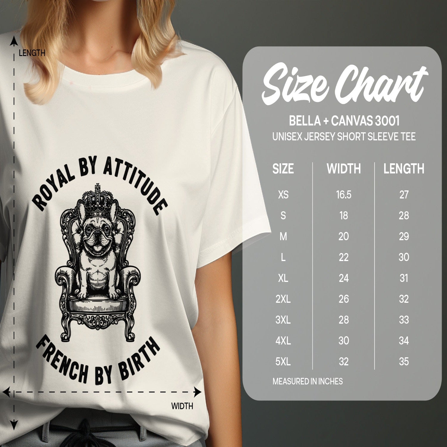 Royal By Attitude French By Birth T-Shirt