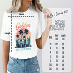 Golden State of Mind Dog Themed Tee Shirt