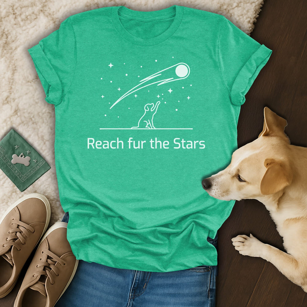 Reach fur Stars T-Shirt 🐾✨⭐