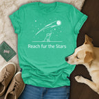 Reach fur Stars T-Shirt 🐾✨⭐