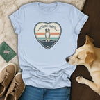Herding Hearts Graphic T-Shirt for Dog Lovers
