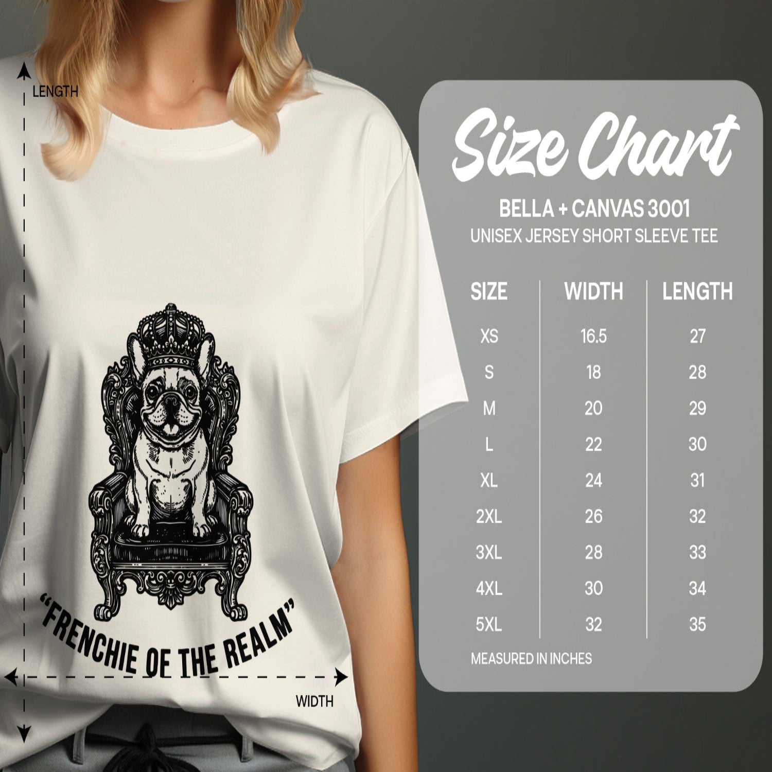 Frenchie Of The Realm Unisex Jersey Short Sleeve Tee