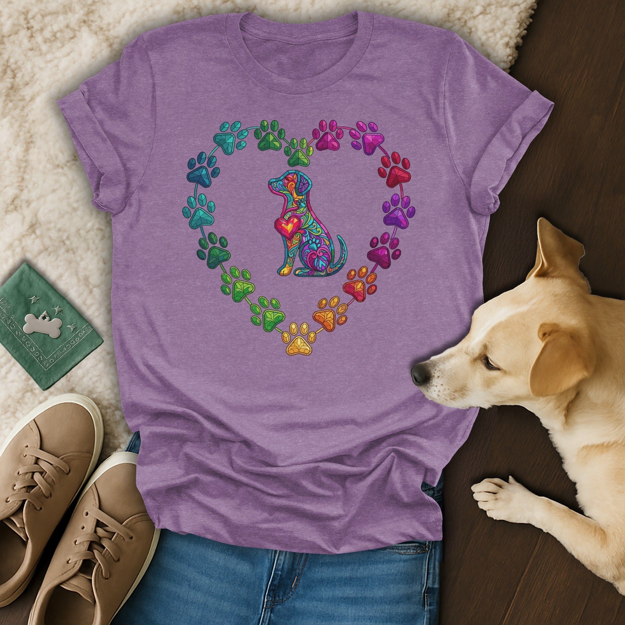 Colorful Dog Paw Print Heart Design Purple product type
Dog Lover
Paw Print Heart
Colorful Dog
Purple Shirt
Animal Design
Pet Owner Gift
Heart Shaped Paws
Abstract Dog Art
Rainbow Dog
Unique Graphic
Canine Love
Dog Mom Gift
Dog Dad Gift
Vibrant Print
Pet Theme
Cute Dog Design
Dog Silhouette
Stylish Top
Animal Enthusiast
Artistic Dog Print