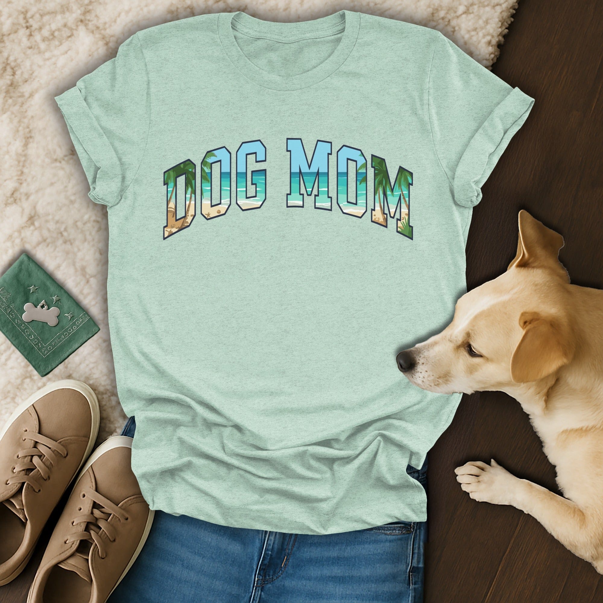 Dog Mom Graphic T-Shirt for Dedicated Pet Lovers