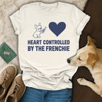 Heart Controlled Frenchie T-Shirt 💙