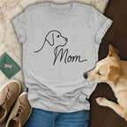 Cute Dog Mom Graphic T-Shirt for Dog Lovers Shirt