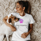 Dog Mama Cute Casual Tee for Pet Owners Shirt