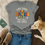 Life Goal Pet All The Dogs Graphic Tee