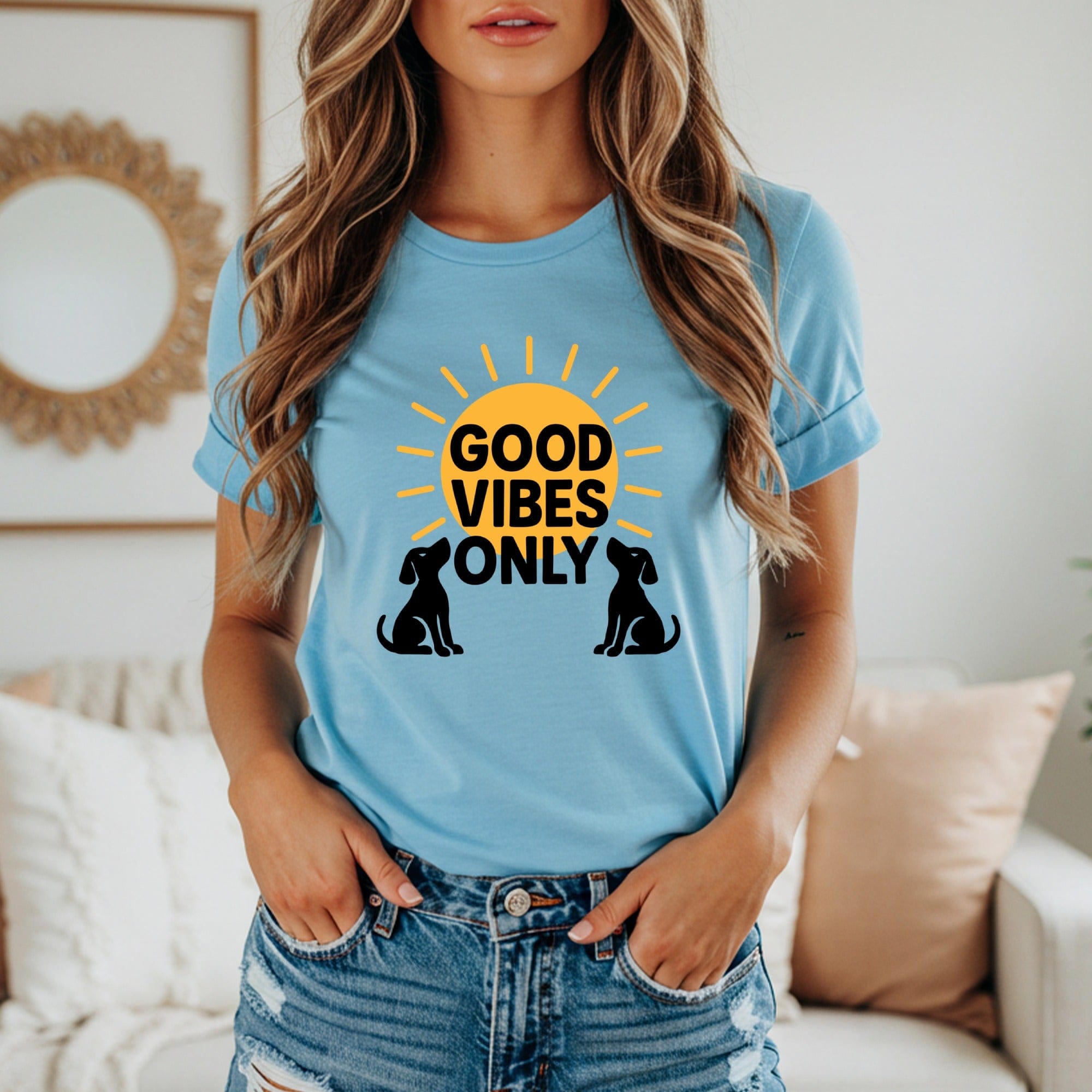 Good Vibes Only Graphic Printed T-Shirt Product