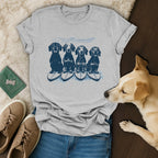 Surfing Dachshunds T-Shirt 🐕