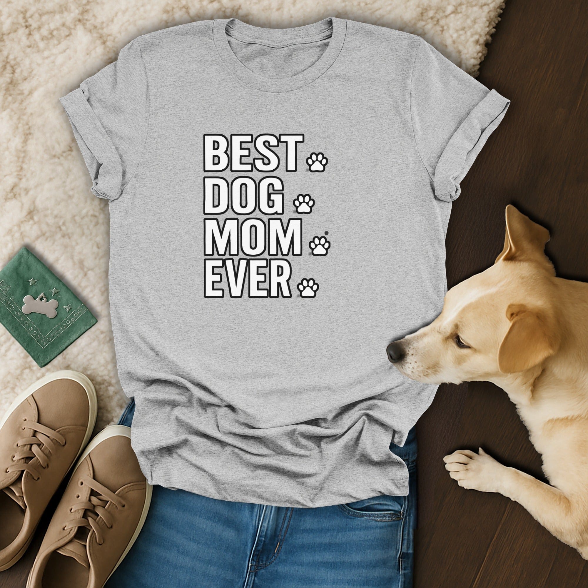 Best Dog Mom Ever T-Shirt 🐕