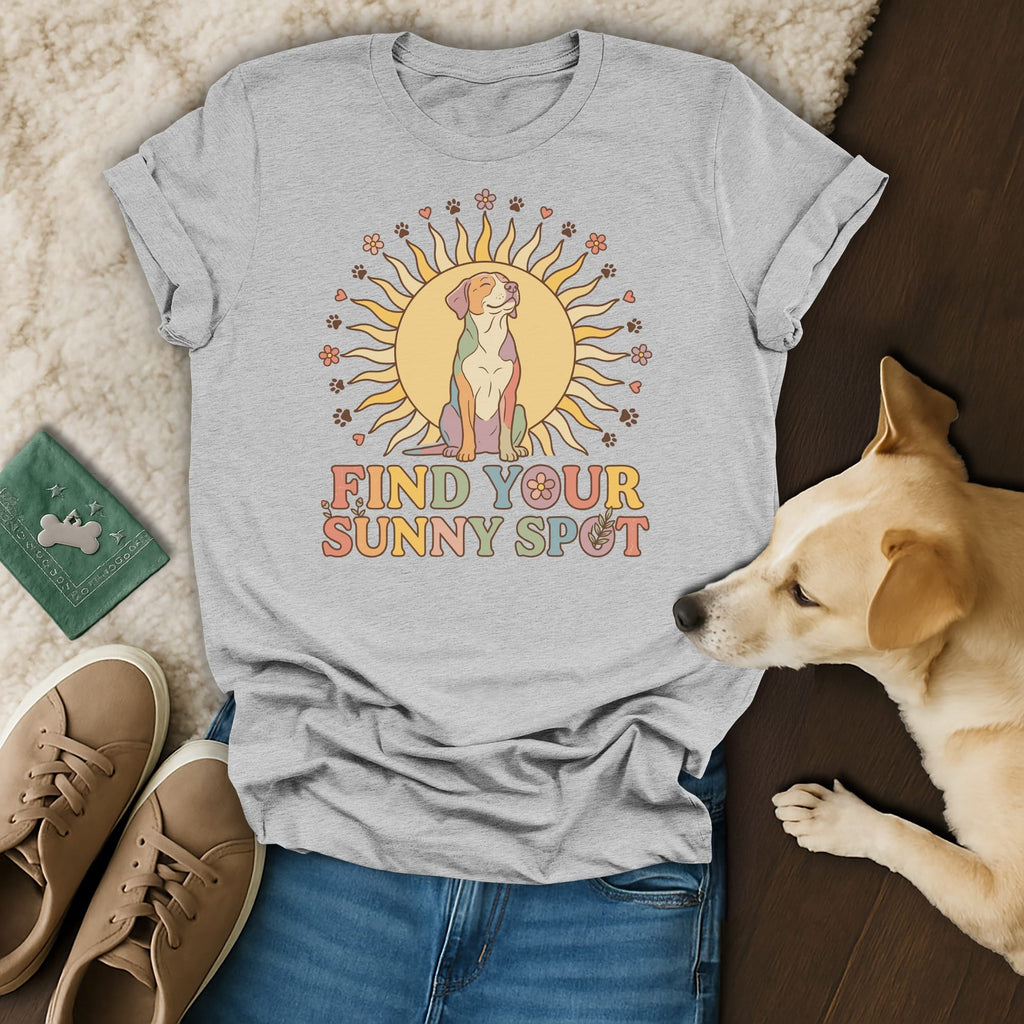 Find Your Sunny Spot T-Shirt 🔆🧡🐕