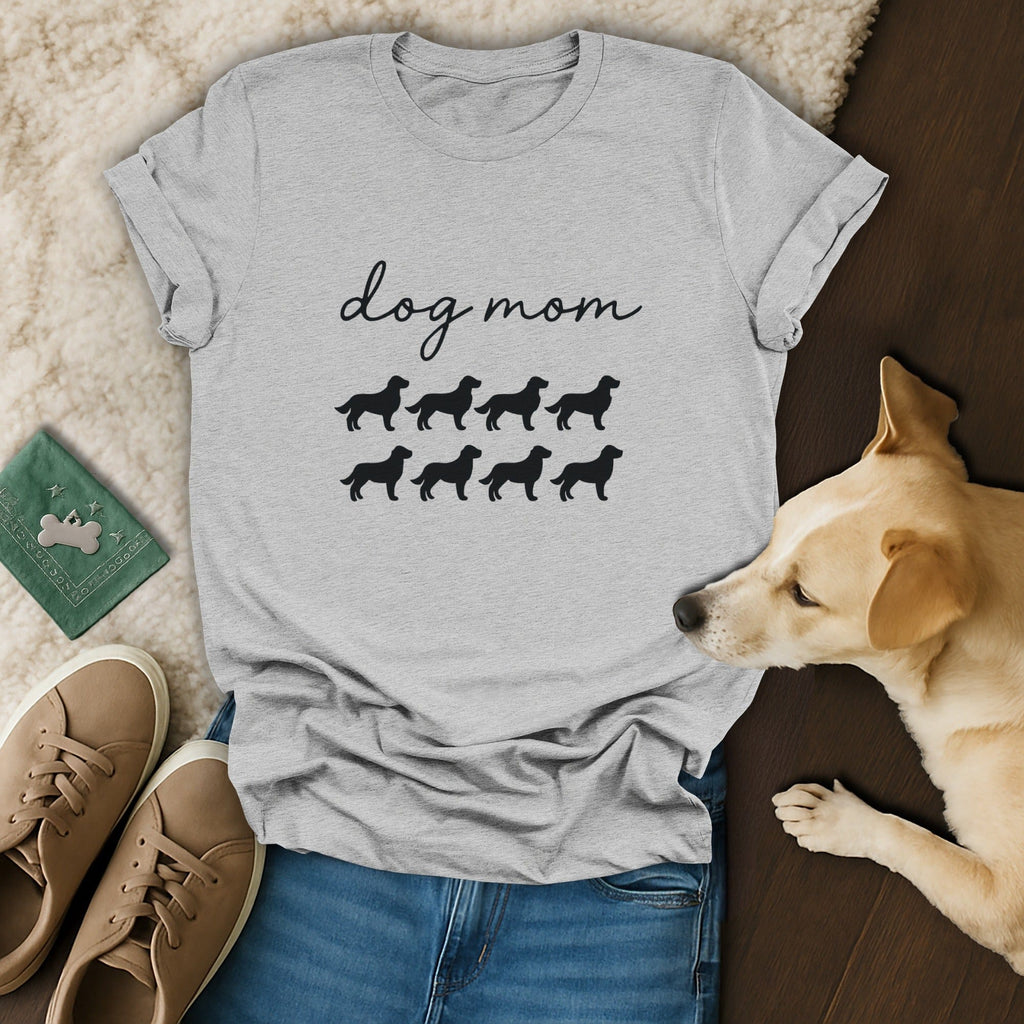 Cute Dog Mom T-Shirt 💜🐶