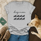 Cute Dog Mom T-Shirt 💜🐶