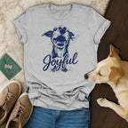 Joyful Dog T-Shirt 🐶🦴