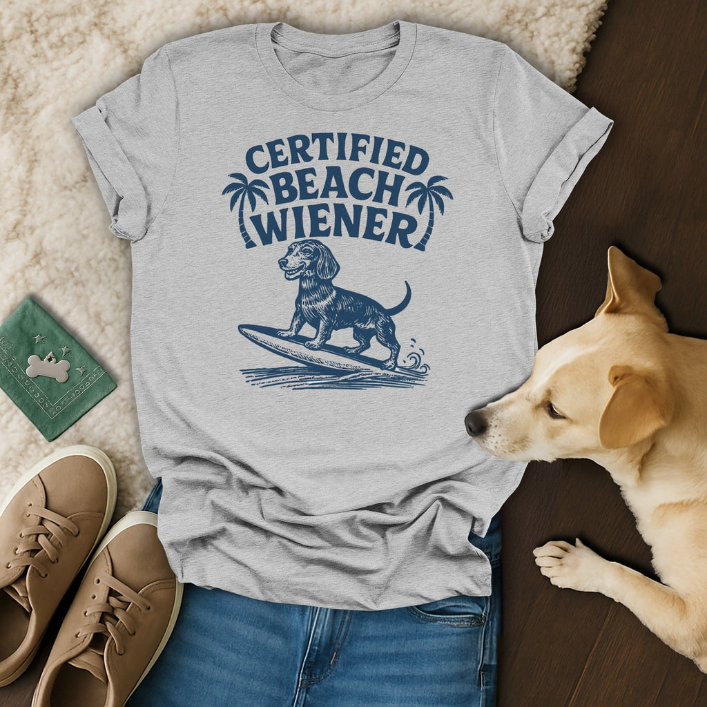 Certified Beach Wiener T-Shirt 🌭