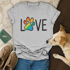 Dog Love Rainbow T-Shirt 🌈