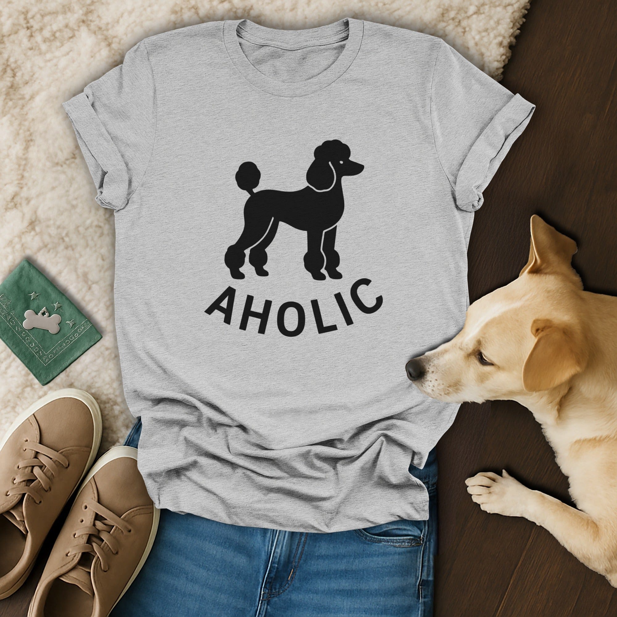 Poodleaholic  T-Shirt 🐩