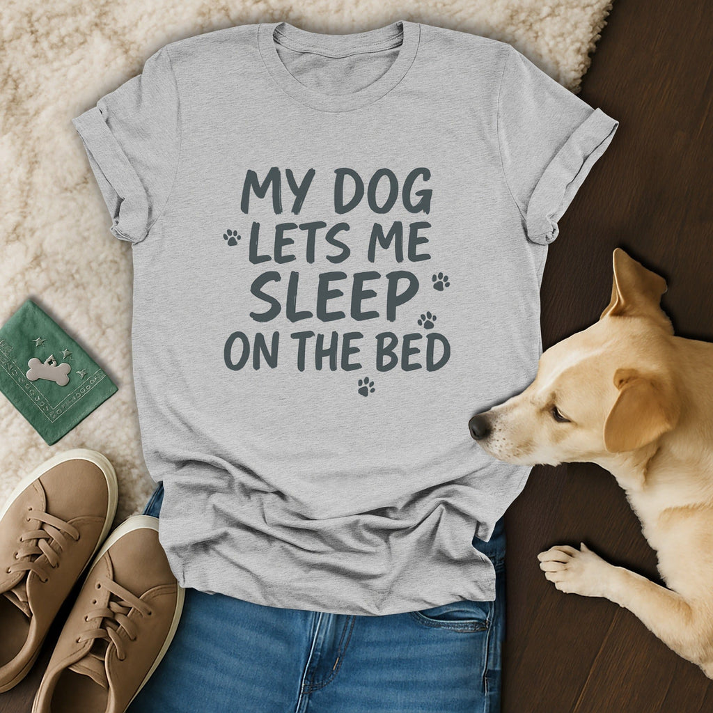 My Dog Lets Me Sleep On The Bed 🐶
