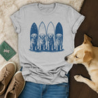 Surfing Dogs T-Shirt 🏄