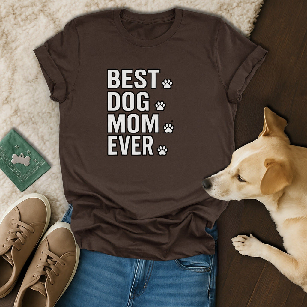 Best Dog Mom Ever T-Shirt 🐕