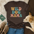Wild Dog Mama T-Shirt 💚🐾💙